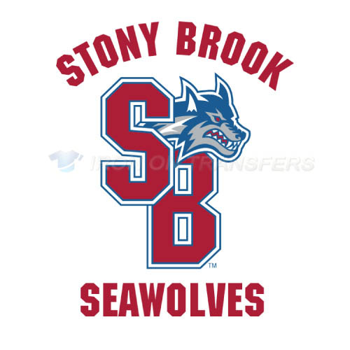 Stony Brook Seawolves Iron-on Stickers (Heat Transfers)NO.6402